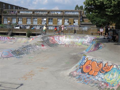dry skate spots london
